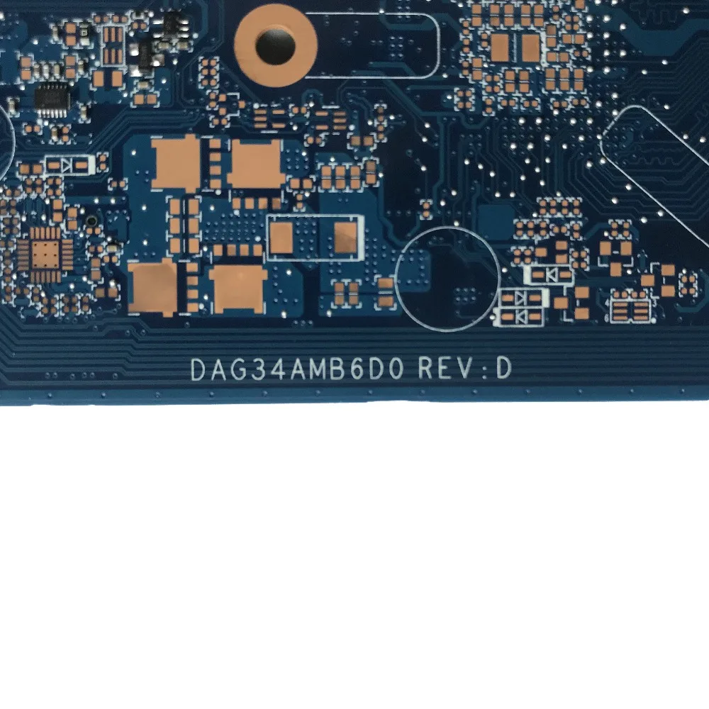 Для hp 15-AU материнская плата для ноутбука DAG34AMB6D0 с SR2EU i3-6100U cpu DDR4 материнская плата протестированная Быстрая