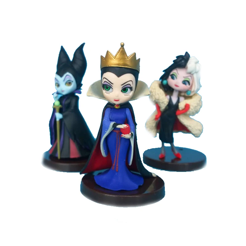 3 шт./компл. Disney малефисент Кукла Принцесса Кун ПВХ экшн-фигурка игрушка подарок