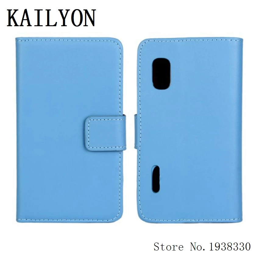 Kailyon Luxury из натуральной кожи кошелек Чехол Крышка для LG Optimus L5 E610 E612 E615 кожаный