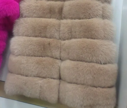 light khaki Linhaoshengyue модные лисы меховое женское пальто с теплым капюшоном зимние теплые съемные рукава кожаные рукава - Цвет: light khaki