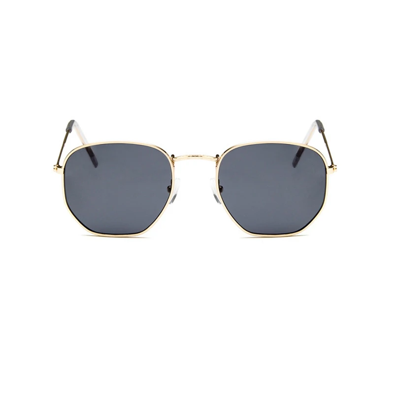 Vintage Sunglasses for Men Women Europe America Style Square Metal Frame Sun glasses Mirror Spectacles Oculos Gafas UV400 K8 | Аксессуары