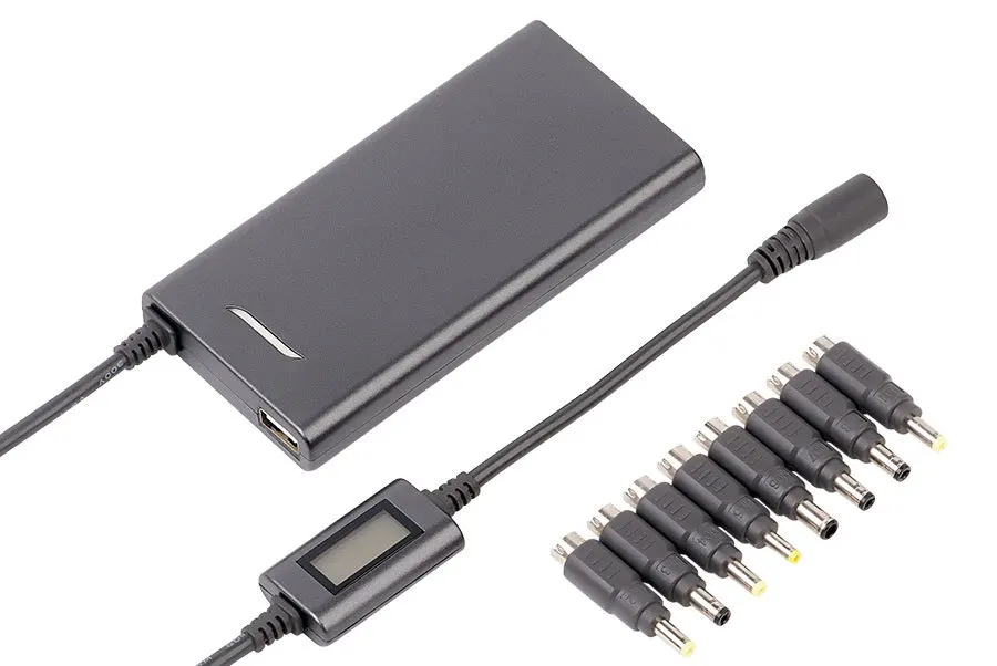 ICV 5-24 V 70 W 15mm ультра тонкий Автоматический Универсальный ноутбук зарядное устройство адаптер питания AC/адаптер с ЖК-дисплеем подходит практически для всех ноутбуков