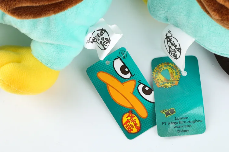 Милый мультфильм медведь Rilakkuma Platypus Плюшевый Рюкзак Мягкая сумка на плечо мягкие