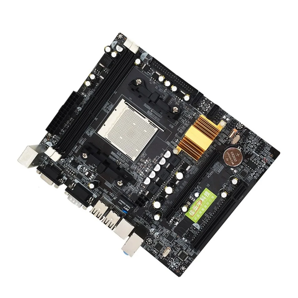 Professional C61 Desktop Computer Motherboard for AM2 AM3 CPU DDR2+DDR3 Memory Mainboard With 4 SATA2 Ports | Компьютеры и офис