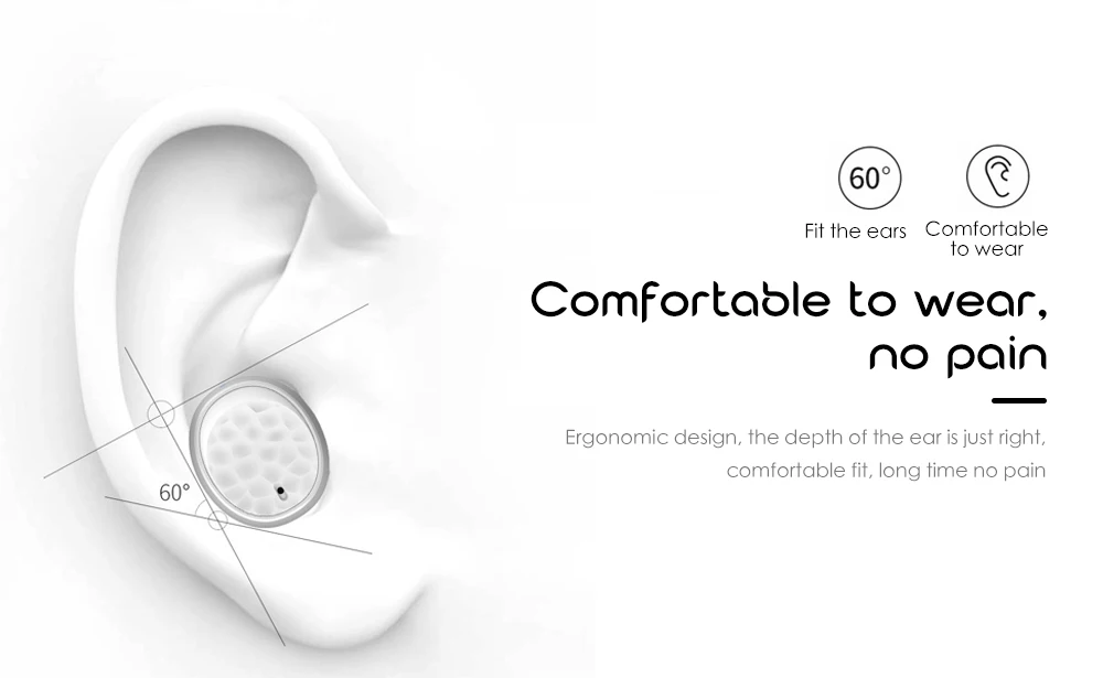 Padmate T5 наушники-вкладыши TWS с Беспроводной Bluetooth наушники стерео звук наушники IPX6 Водонепроницаемый сенсорный Управление с зарядный чехол для телефона