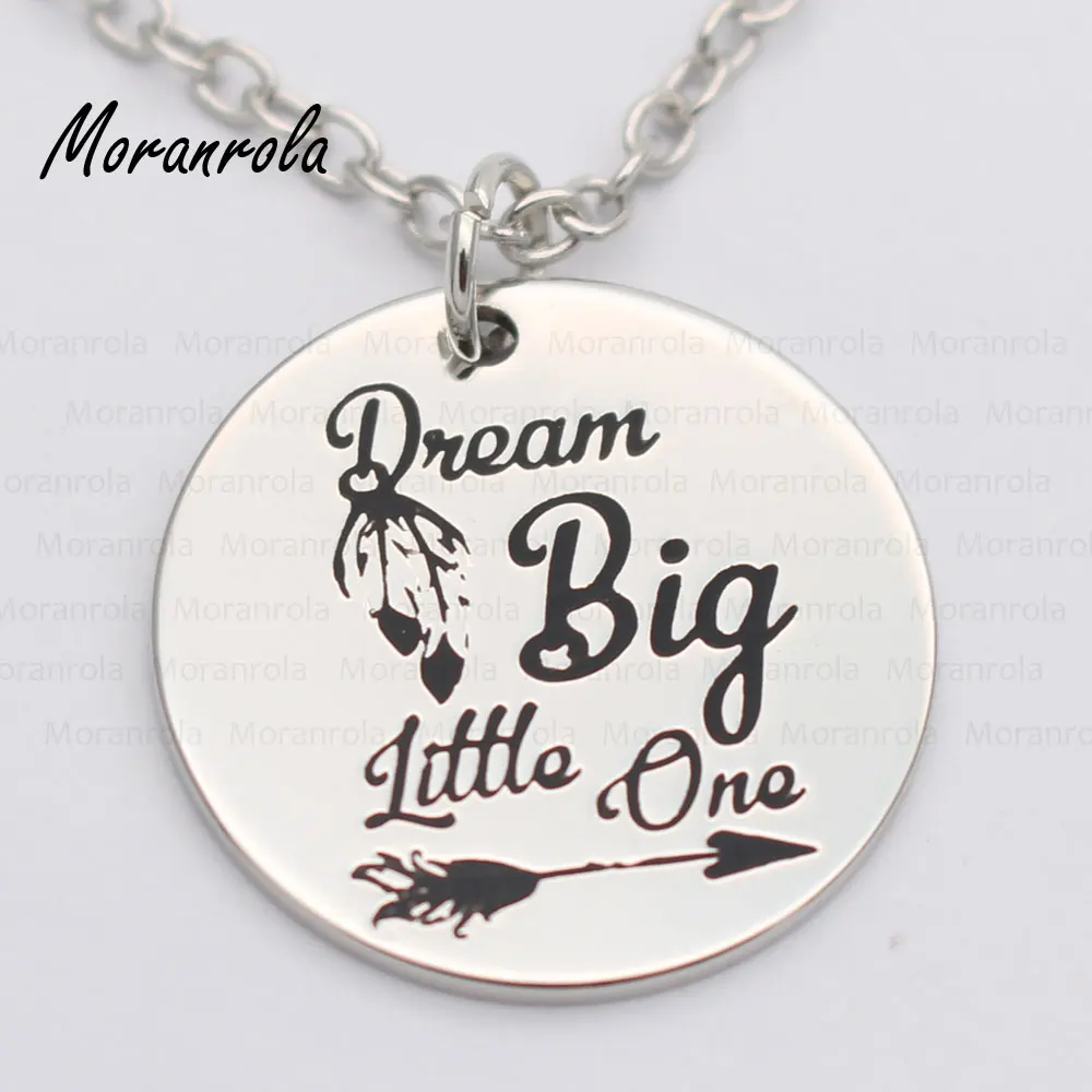 Медное ожерелье Dream Big Little One Новое поступление брелок очаровательные украшения