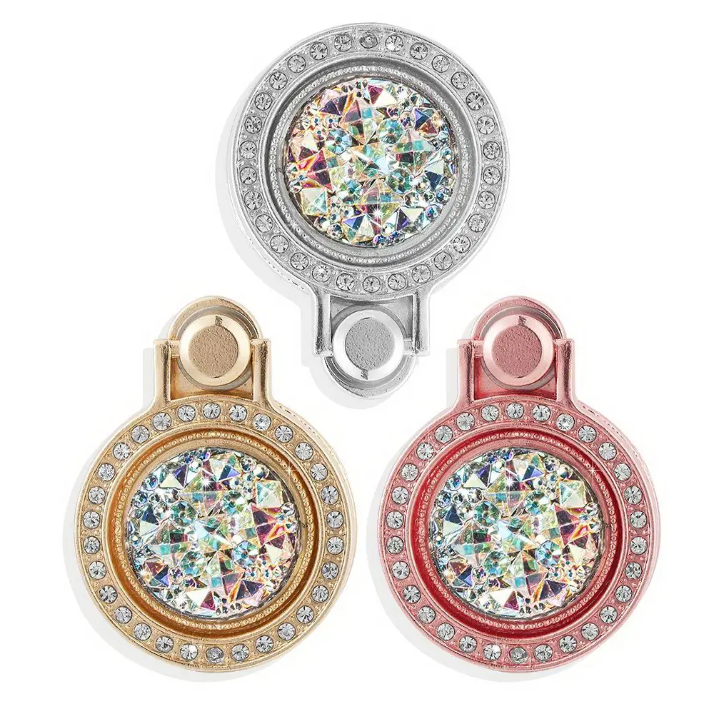 Кольцо на палец держатель телефона Bling Diamond смартфон подставка для iPhone samsung