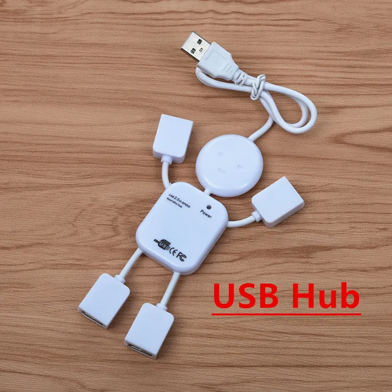 USB концентратор FFFAS 2 0 Мужской 4 порта зарядный для мобильного телефона зарядка