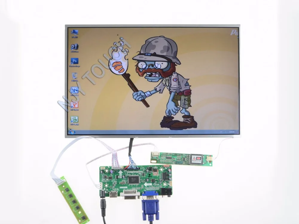Новый комплект платы контроллера HDMI DVI VGA плюс 17 дюймовый экран B170UW01 LP171WU3 LTN170U1