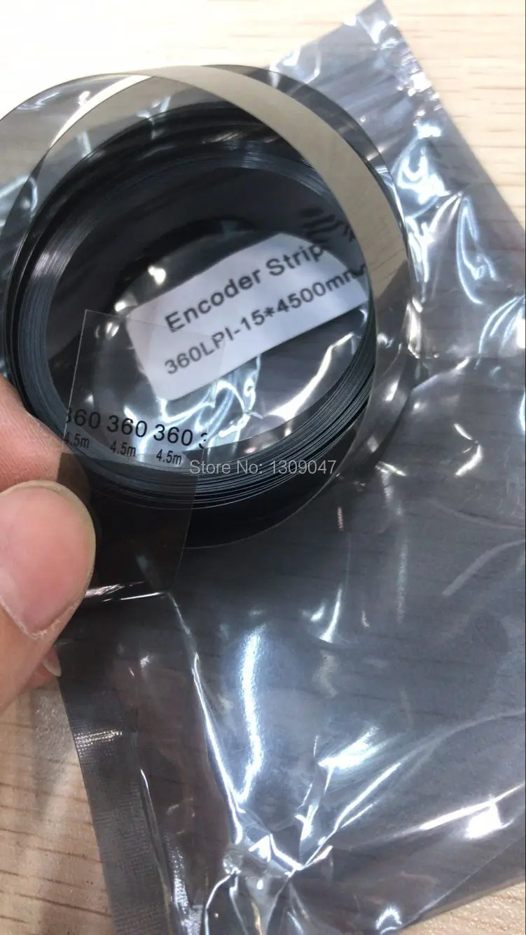 

Free shipping 1pcs 360 Lpi-5.5M-15mm Solvent printer encoder strip