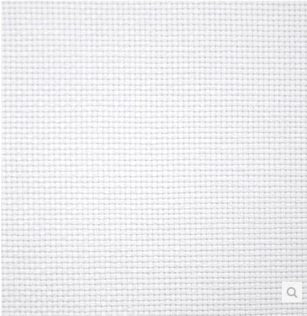 Высококачественная вышитая крестиком ткань Aida 9CT 11CT или 14CT 150x50 см Цвет: белый