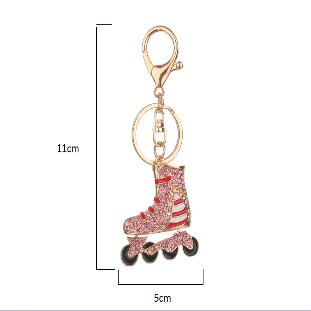 Брелки для ключей на высоком каблуке акриловые модные брелки сумки с пряжкой