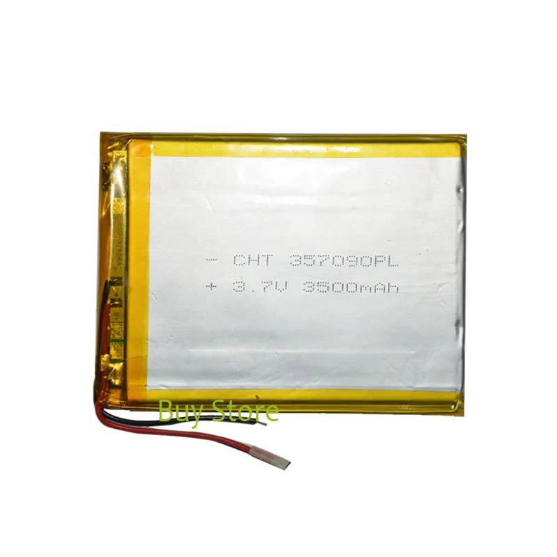 3500mAh 3 7 V литий ионный полимерный аккумулятор для планшетов фотографий 0 w/Neon w|tablet