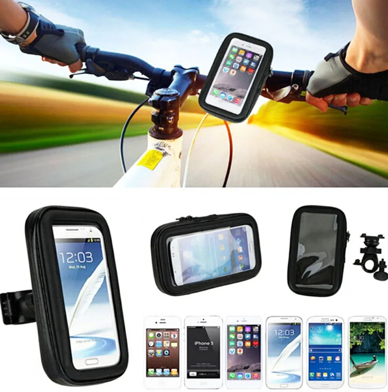 Сенсорный экран водонепроницаемый велосипедный спорт велосипед мобильный