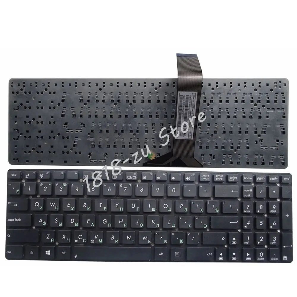 Teclado de Laptop para Asus K75a K75v K75vj K75wm R752la R752la R752ld R752ldv R752lj R752lk R752ll R752ma R752ru Teclado de substituição