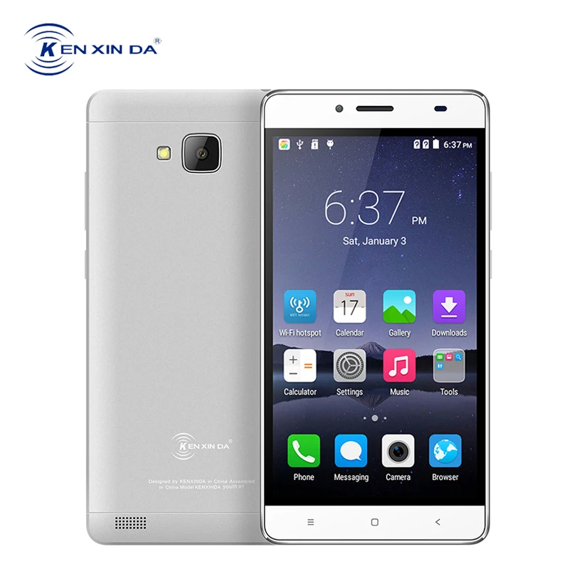 KenXinDa R7 смартфон с 5 5-дюймовым дисплеем четырёхъядерным процессором SC7731 ОЗУ 1 ГБ