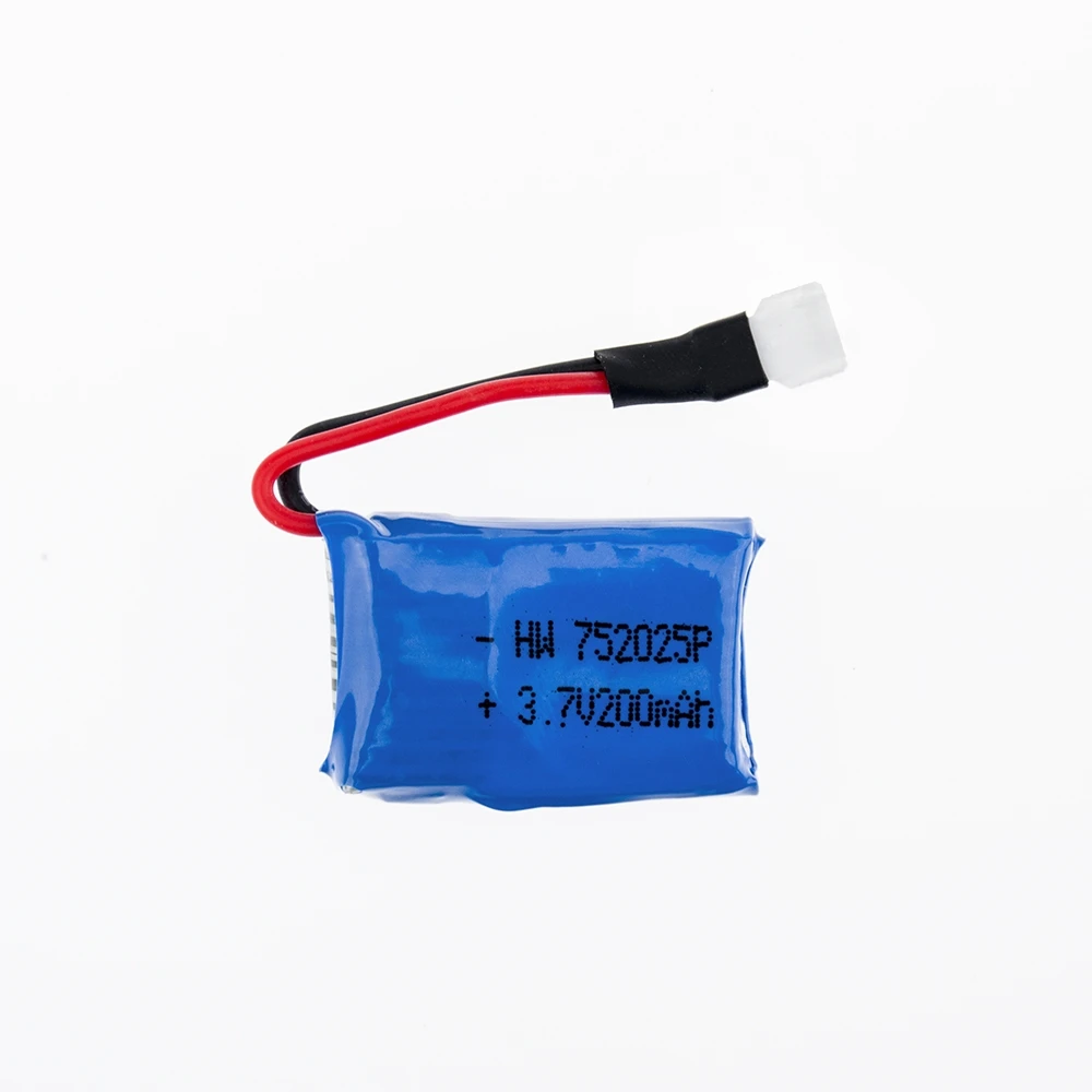 6 шт./лот 3 7 в 200 мАч батарея с USB быстрая зарядка SYMA X11 x4 x13 Квадрокоптер Дрон rc части