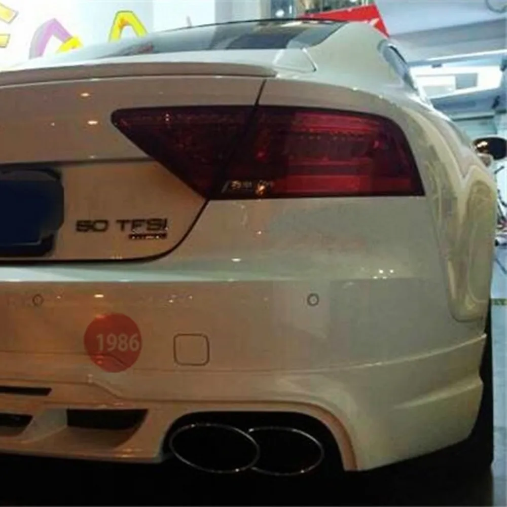 A7 Wald стиль выхлопные наконечники глушитель труба для Audi A7 S7 RS7 Sline 2011- DHL