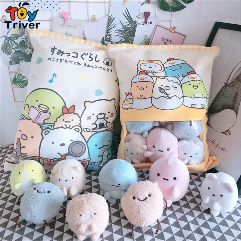 Японская анимация один пакет Sumikko Gurashi угловая биологическая плюшевая игрушка