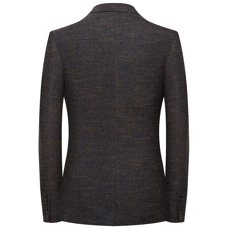 Мужской Клетчатый Блейзер Batmo повседневный пиджак из хлопка высокого качества 8136