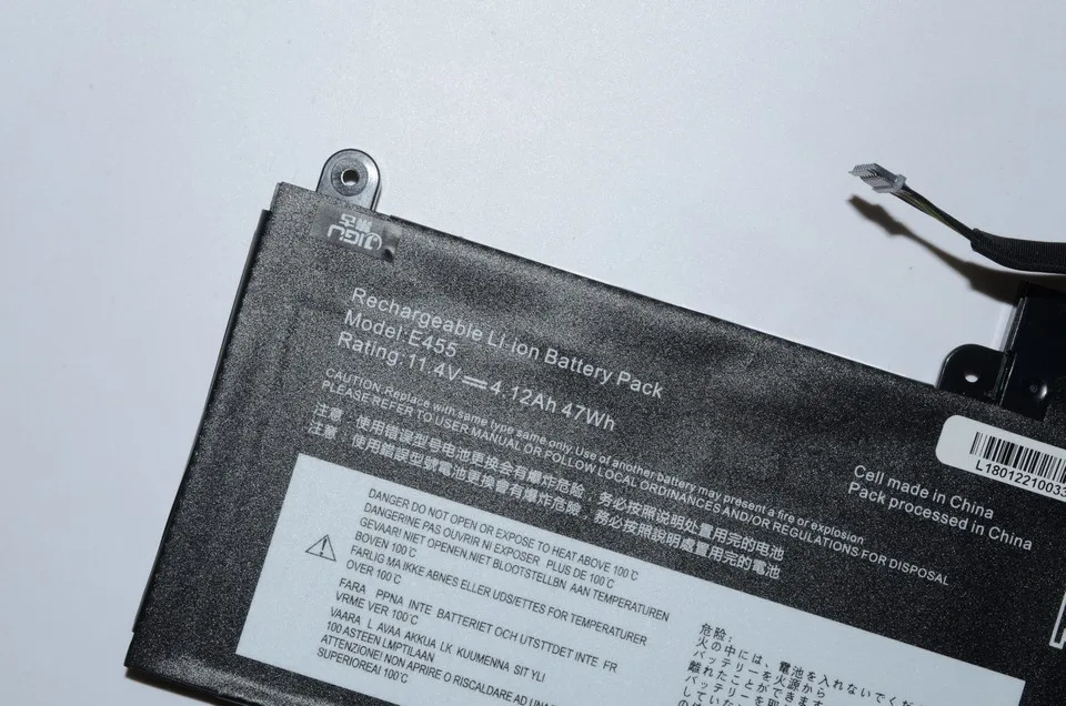 JIGU 3 аккумуляторная батарея 45N1752 45N1753 45N1754 45N1755 45N1756 45N1757 для LENOVO для ThinkPad E450 E450C E455 E460
