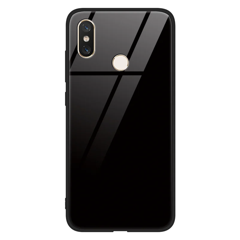 chunhei Градиентный чехол из закаленного стекла для Xiao mi Red mi 7 5 Plus S2 Note 6 5 Pro mi 9 A2 5 5S 6 8 SE Lite mi x 2 2s Max 3 защитный чехол - Цвет: chunhei