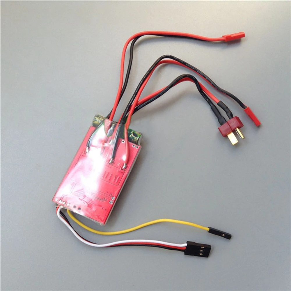 20A x 2 двунаправленный матовый ESC двойной способ ESC электронный регулятор с высокой скоростью 380 двигатель для RC DIY автомобилей/лодки запчасти