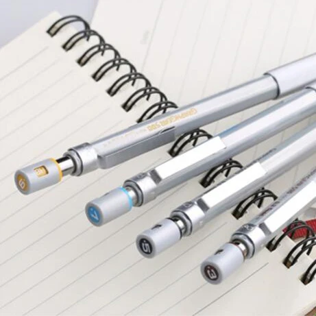 Pentel механический карандаш 0,3 мм 0,5 мм 0,7 мм 0,9 мм Япония автоматические карандаши металлический держатель для офиса школы художественные принадлежности