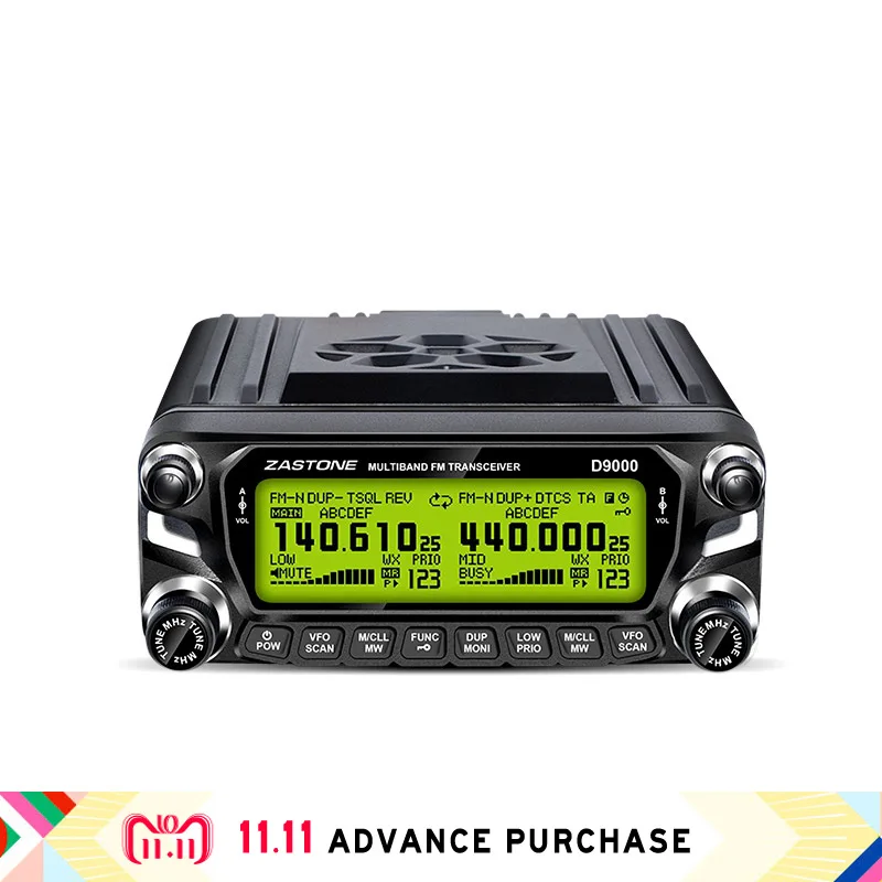 Zastone d9000 Автомобильная радиостанция Двухдиапазонная vhf uhf рация автомобильные
