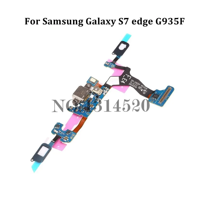 Сменный гибкий кабель для зарядки Samsung Galaxy S7 edge S7edge G935F разъем микрофона USB порт