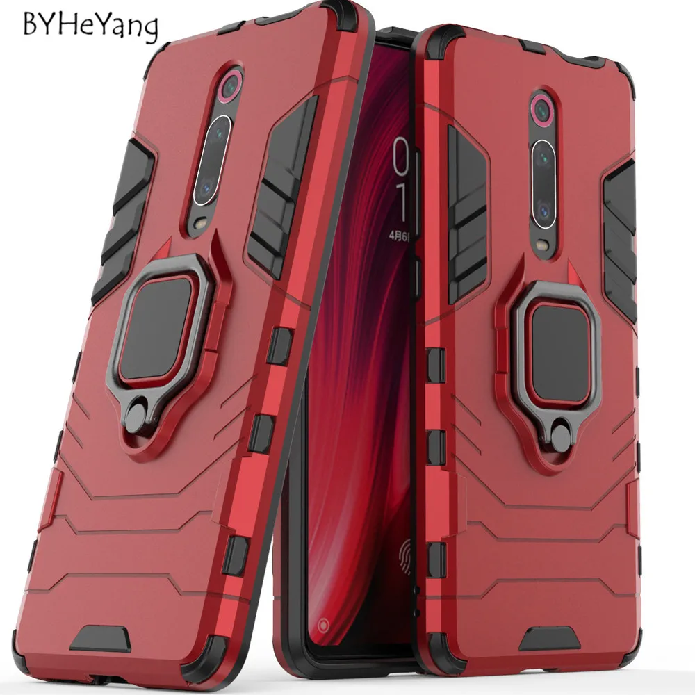 Чехол для Xiaomi Redmi K40 K30 автомобильный держатель магнитное кольцо кронштейн