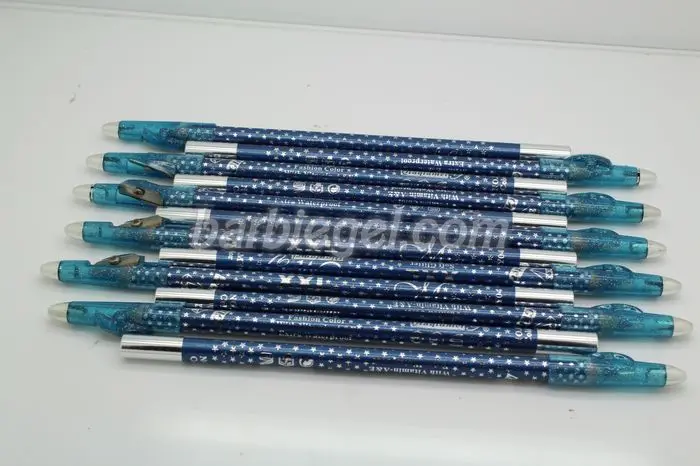 Подводка для глаз 12 шт./компл. Водостойкая век карандаш профессиональный темно