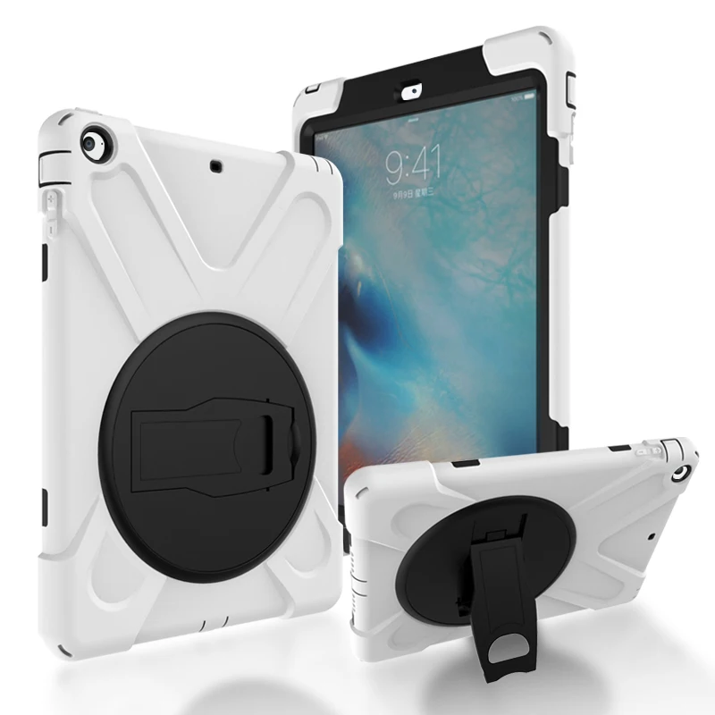 RYGOU для iPad Air Чехол детский безопасный Гибридный Броня противоударный сверхпрочный силиконовый Жесткий чехол для iPad Air 1 планшет защитный чехол