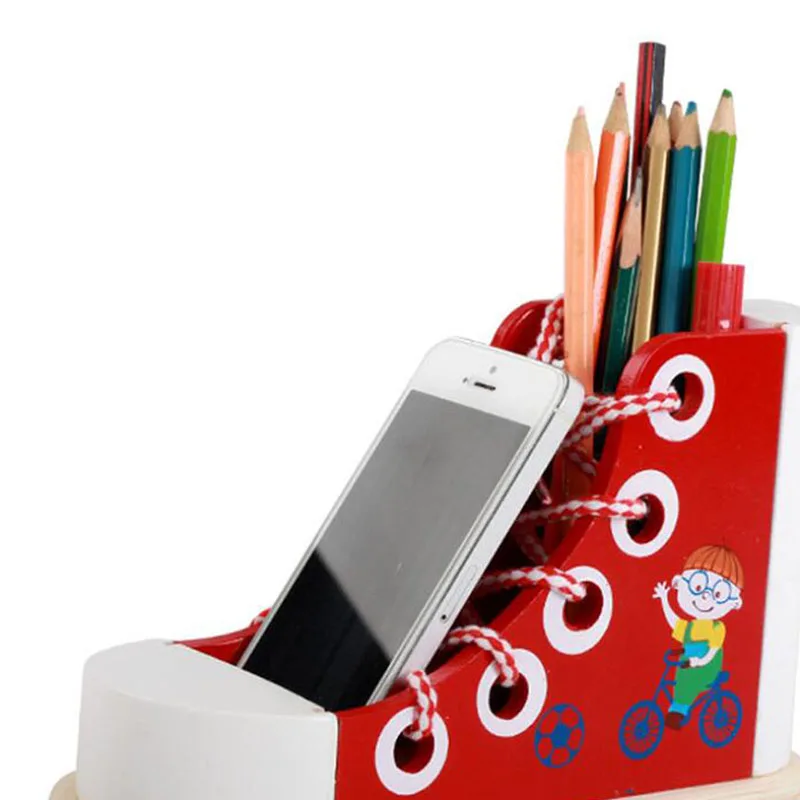 Новое поступление 3D многофункциональная деревянная обувь детские игрушки Обувь