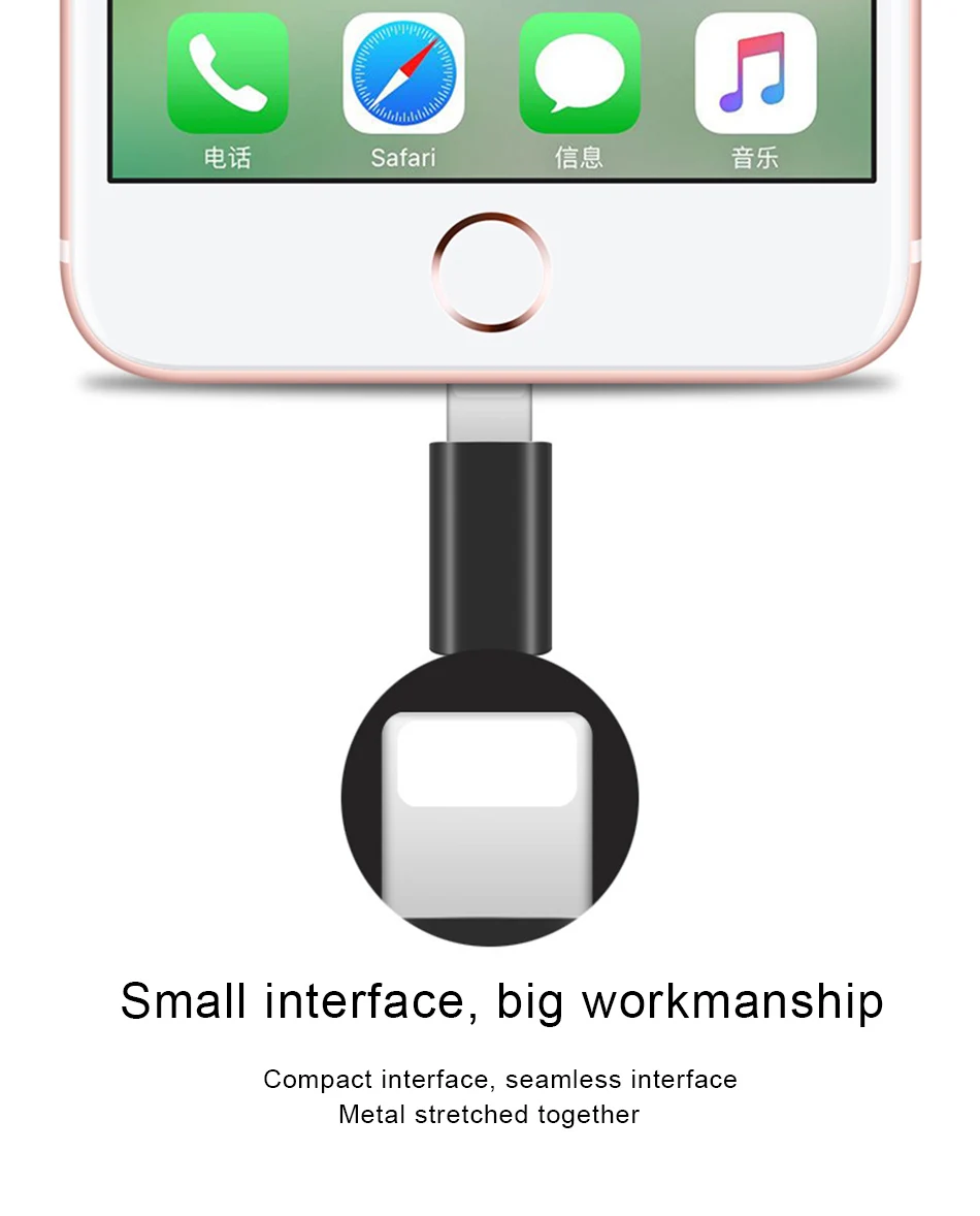 ACCEZZ 5 шт. OTG USB адаптер для iPhone освещение микро USB шнур конвертер для Apple X XR Plus Быстрая Зарядка синхронизация данных адаптер
