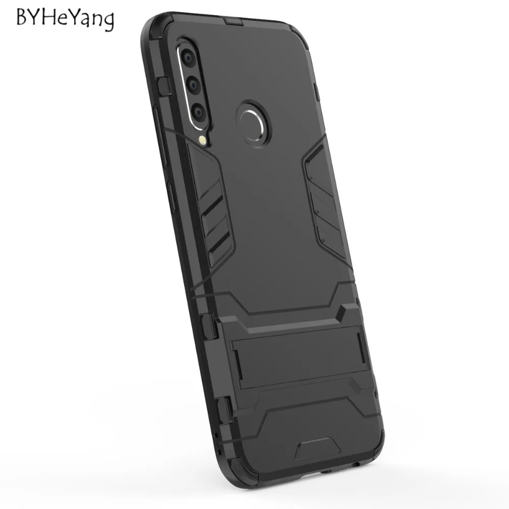 Чехол Honor 10i HRY-LX1T тонкий противоударный резиновый чехол с подставкой для Huawei Honor10i