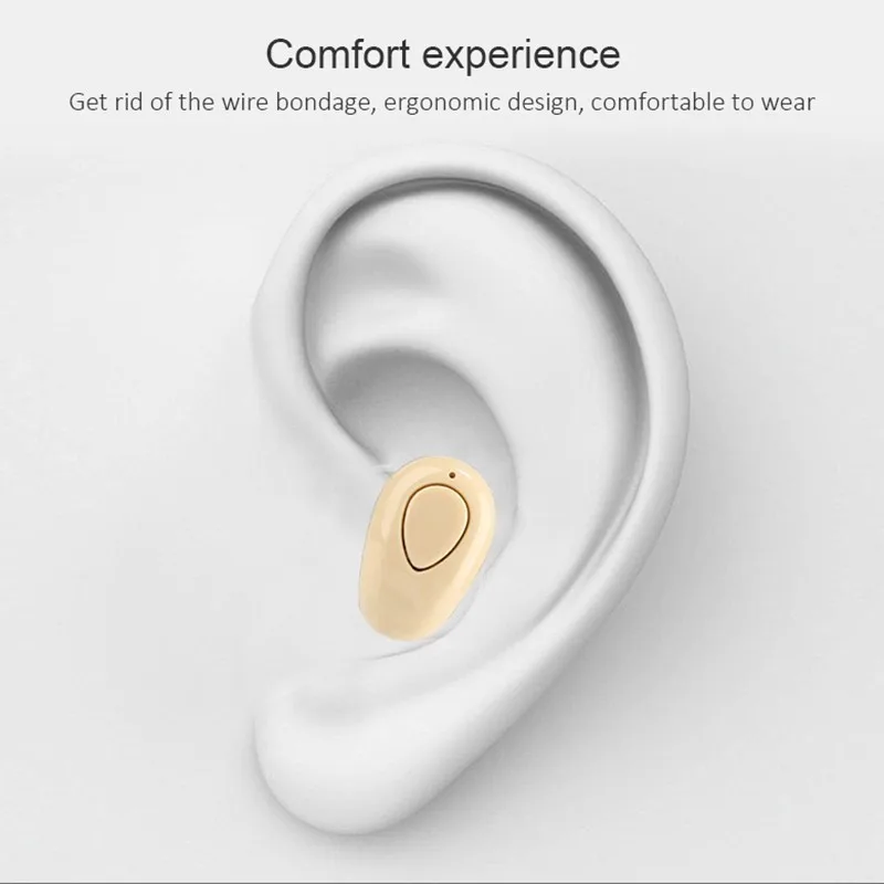 S520 Bluetooth наушники мини беспроводные BT 4 1 Невидимый гарнитуры геймера стерео