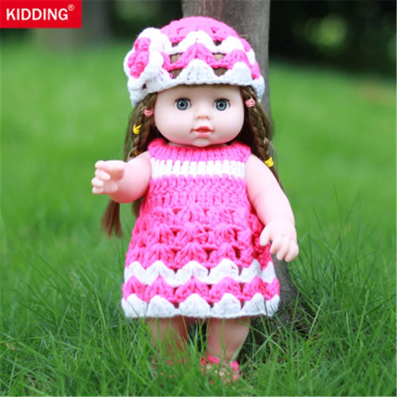 

12" 30cm Reborn Baby Dolls Vinyl Silicone Lifelike Alive Soft Babies Toddler Newborn Toy Kids Boy Girl Birthday Chirstmas Gift