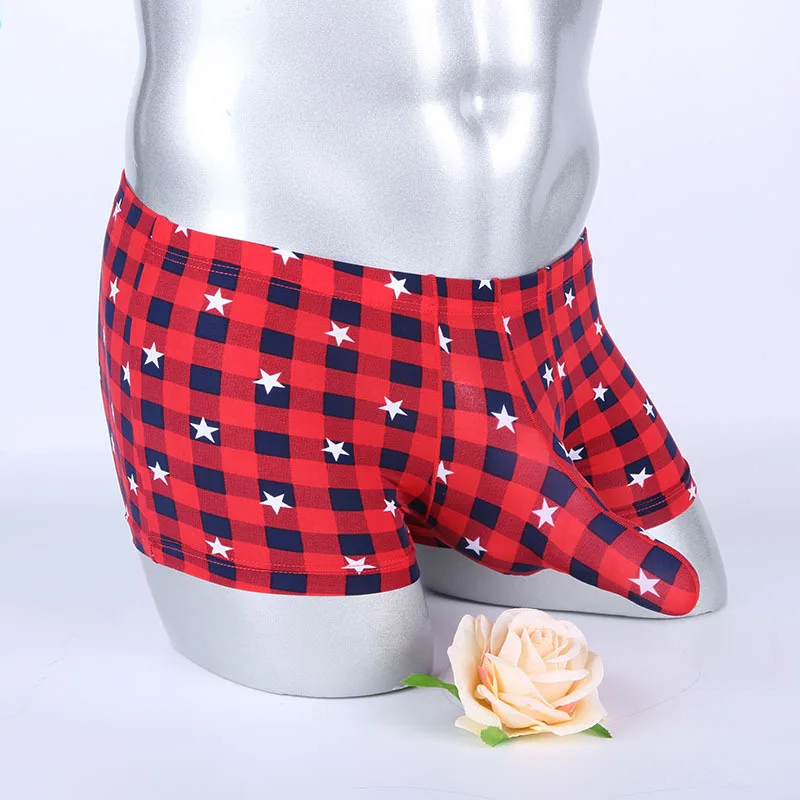 2019 Новое сексуальное мужское нижнее белье соблазнительное боксеры мужские трусы
