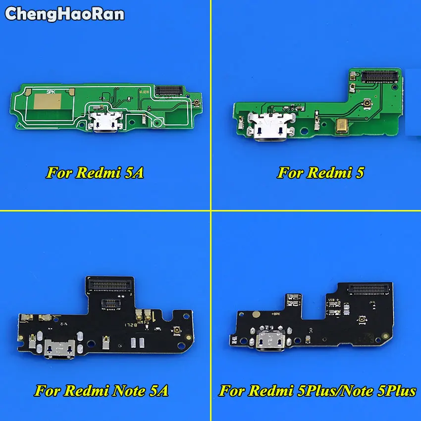 ChengHaoRan для Redmi 5 5A 5Plus печатная плата с USB разъемом FPC док станция зарядки гибкий