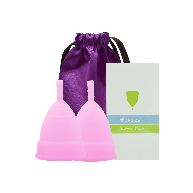 1L-1S-clothbag-purpl Женская чашка копа менструальная для женщин силиконовая чашка женственная гигеин менструальная чашка лучше менструальных подушечек многоразовая чашка - Цвет: 1L-1S-clothbag-purpl