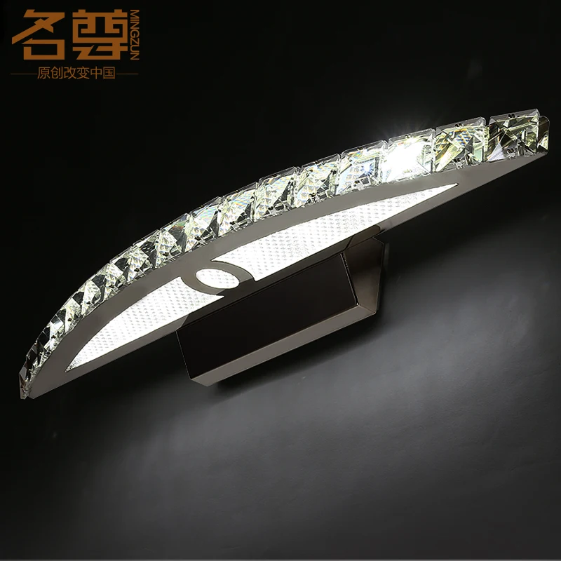 Хрустальные светодиодные Настенные светильники современный минималистичный