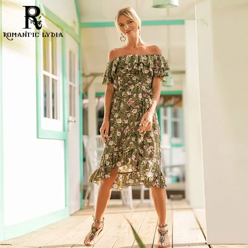 Boho Print Long Party Dress Women Sexy Off Shoulder Beach Summer Strapless Sundress Plus Size Vestidos | Женская одежда