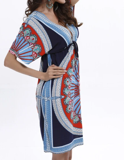 Wemon dresses summer v-neck sexy The milk silk dress Big yards Beach resort | Женская одежда