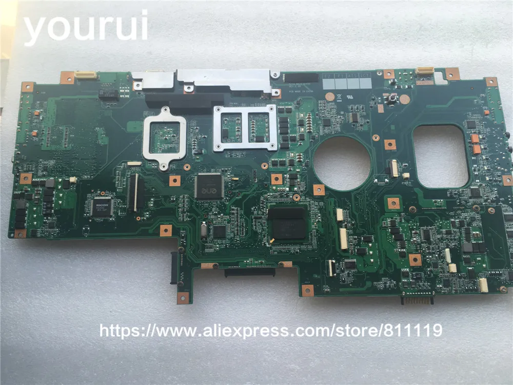 Yourui хит продаж для ASUS G71G G71GX REV 2 Latop материнской платы 100% Протестировано и