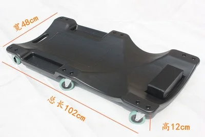 4" утолщение автомобиля криперы откидывающаяся доска, авто ремонт скейтборд, Спящая доска, инструменты для ремонта шин - Цвет: X001-00003