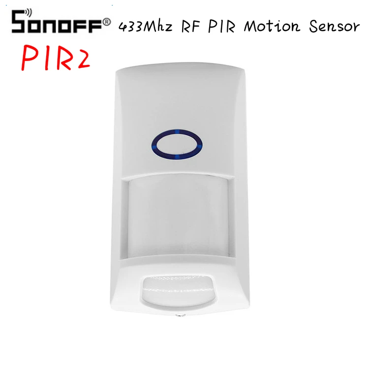 Sonoff PIR2 умный дом сигнализация безопасности 433 МГц RF PIR датчик движения для Alexa Amazon