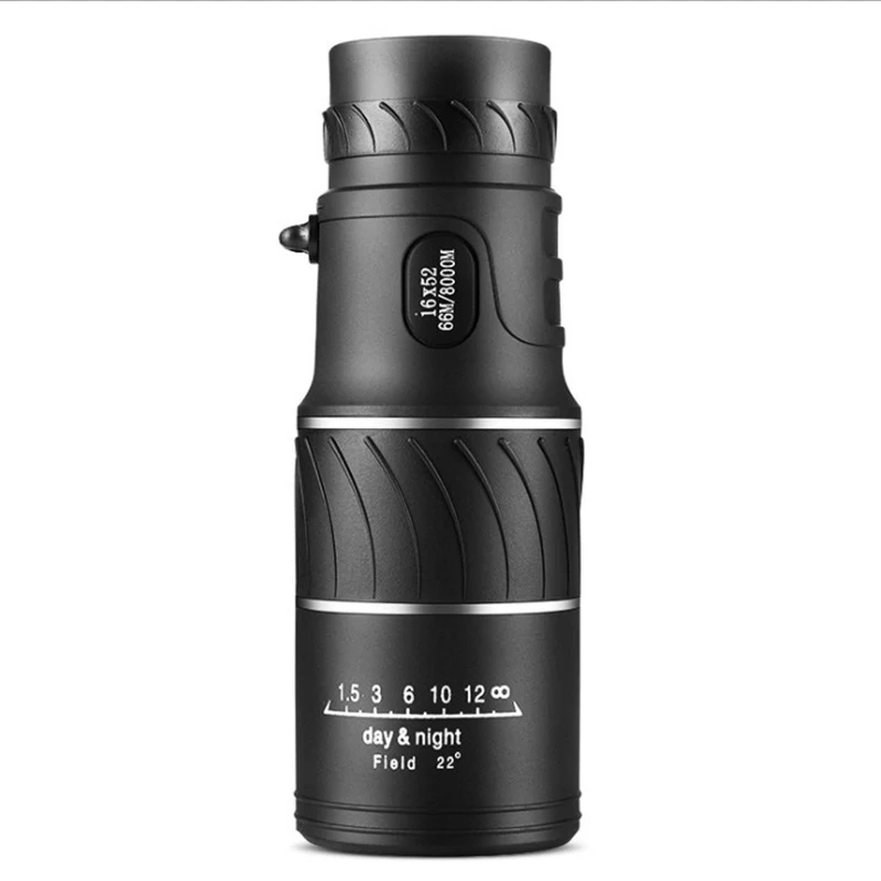 16X52 HD Pocket Monocular Focus Optic Lens Handheld Travel Telescope Night Vision Binocular Spotting Scope Camping Hunting | Инструменты