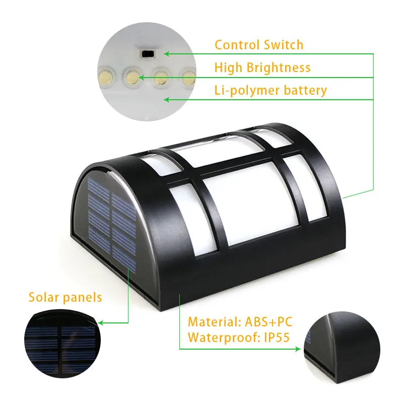 Светодиодная лампа MeeToo на солнечной энергии портативная батарее 8 часов в