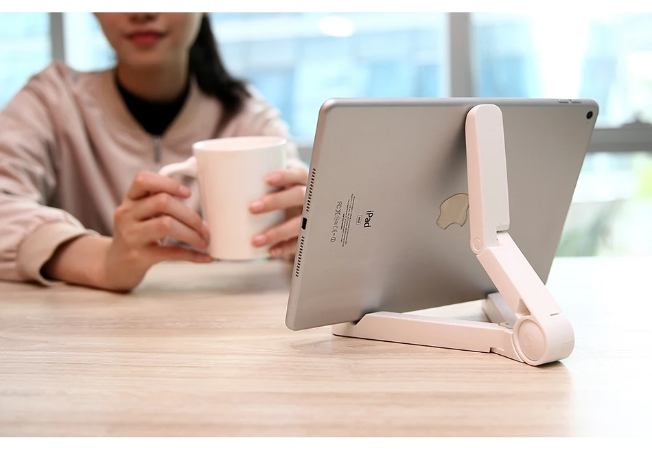 Kisscase Tablet держатель для Apple Ipad PC 360 градусов вращающийся Складная Настольная подставка для iPhone 7 6 S 6 Samsung S8 Xiaomi держатель держатель для планшета подставка под ноутбук